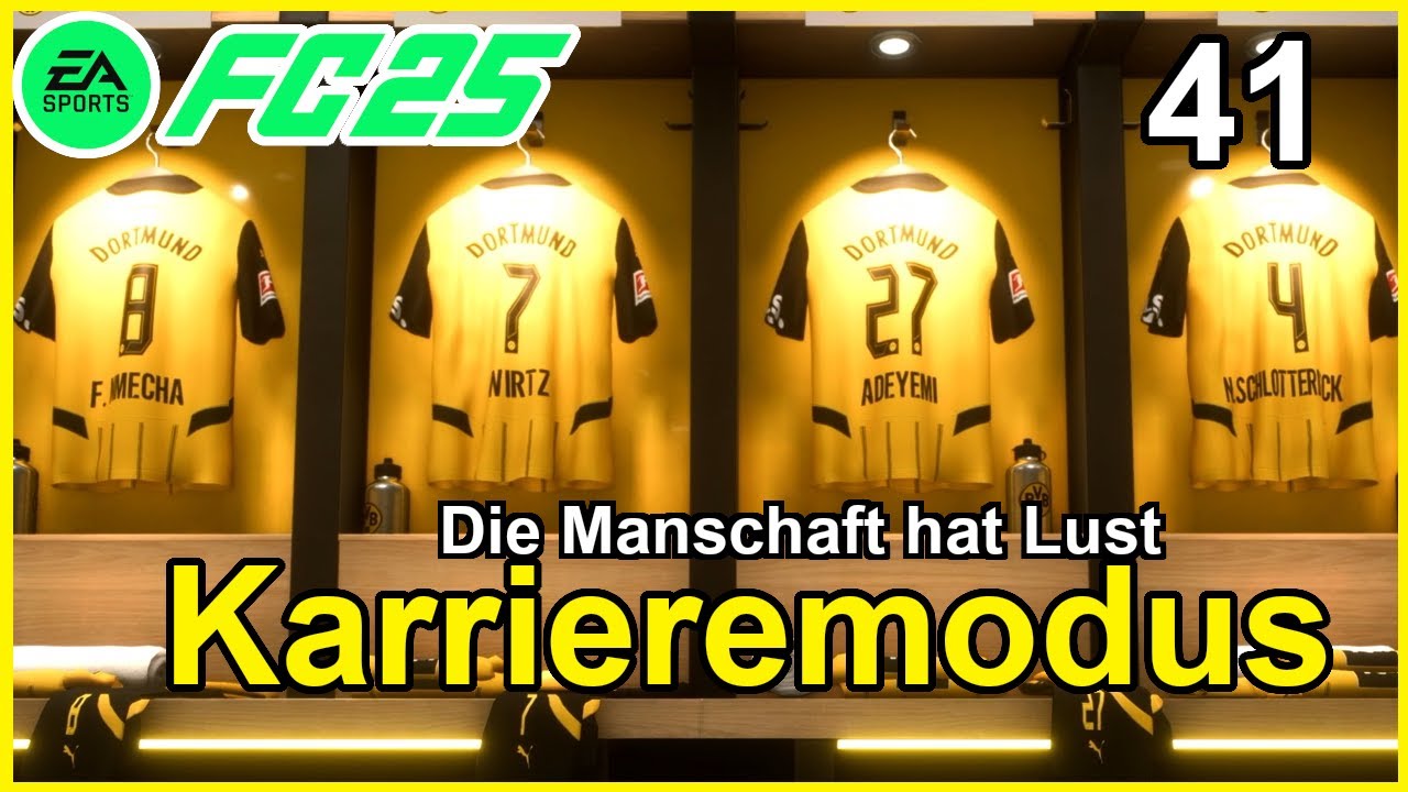 FC 25⚽️BVB Karriere🖤💛Saison 4 2x Hattricks in einem Spiele + UEFA CL