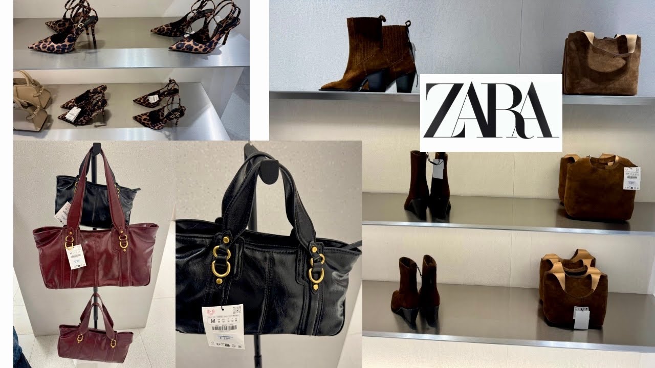 ZARA BAGS AND SHOES NEW IN STORE COLLECTION | Zara October 2025 