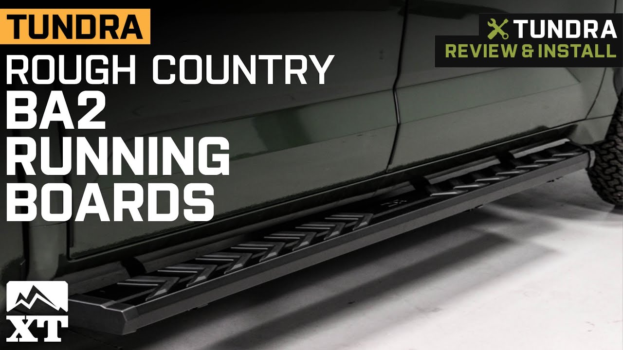 2022-2023 Tundra Rough Country BA2 Running Boards Review & Install
