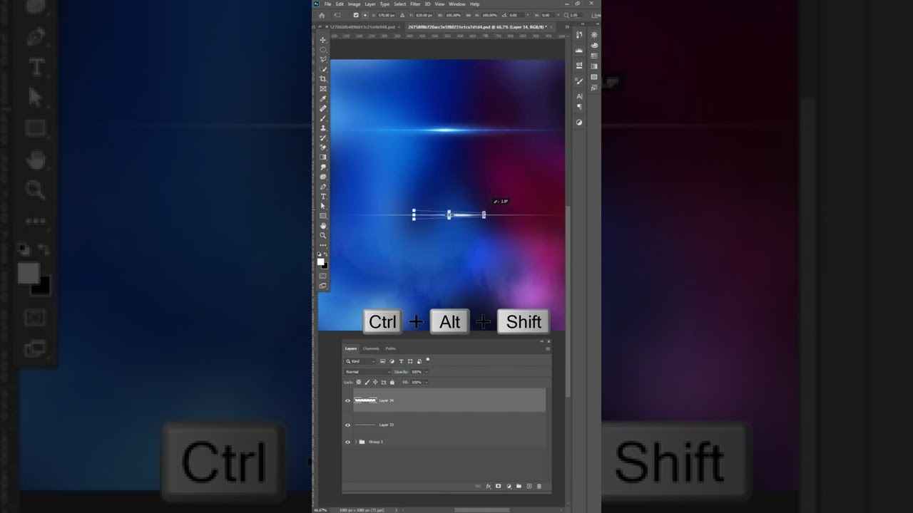 Brush Tool Tricks In Photoshop | Creative Shining Light In Photoshop 