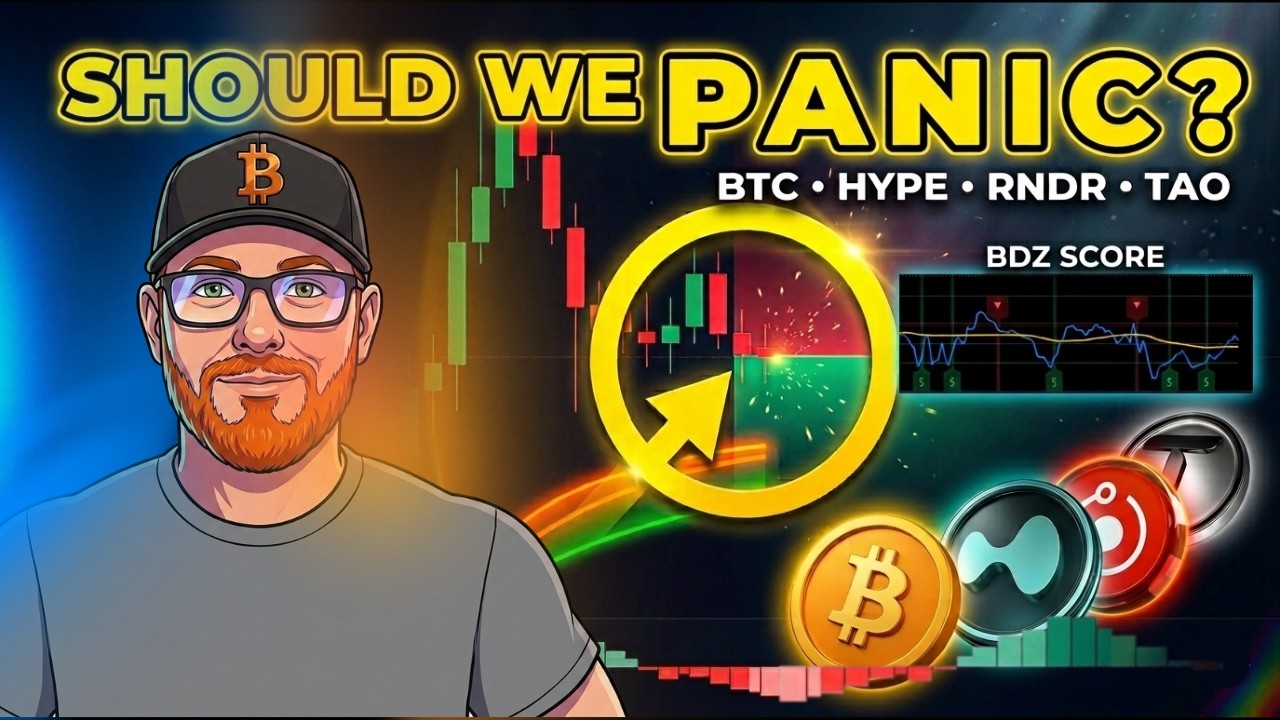 Bitcoin, HYPE, RNDR & TAO | Should We Panic on These Charts?