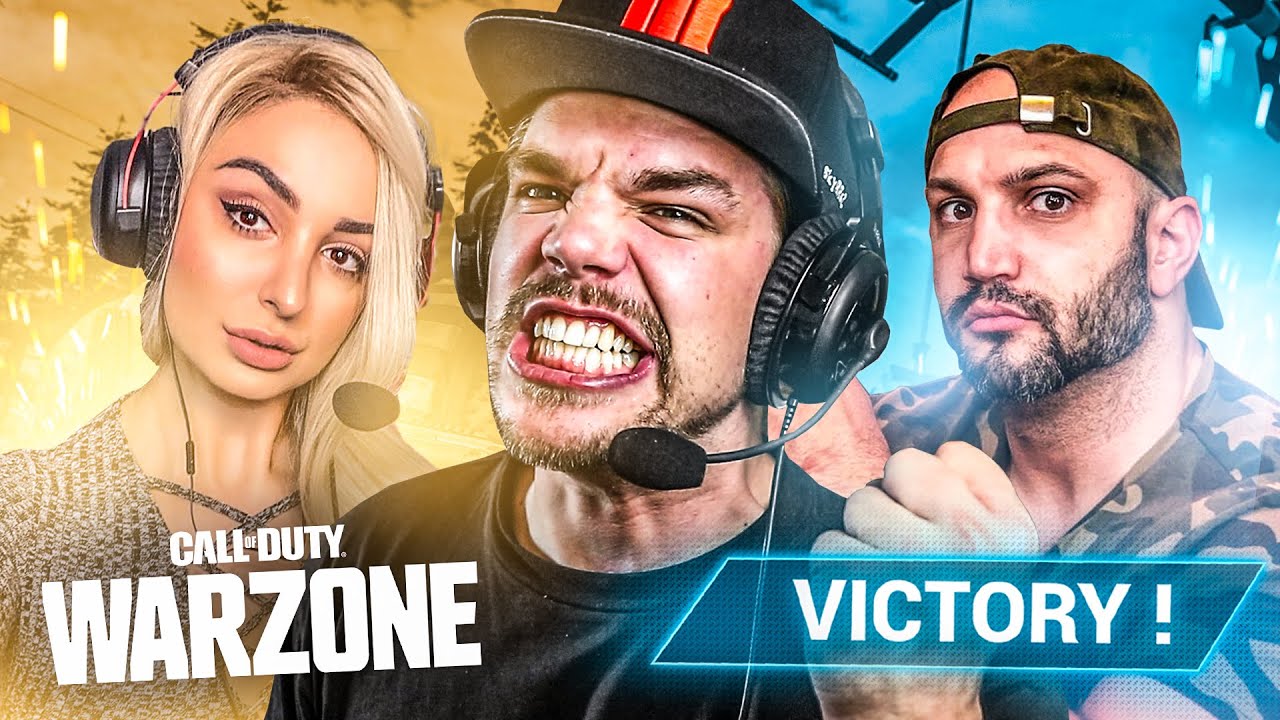 GAME SOUS TENSION SUR WARZONE AVEC MRLEV12 ET PINKGEEK ! (+ UNBOXING COLLECTOR !)