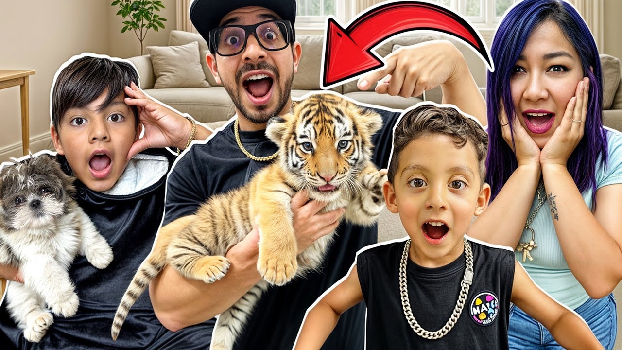 COMPRAMOS UNA NUEVA MASCOTA | BROMA A MAMÁ | Family Juega