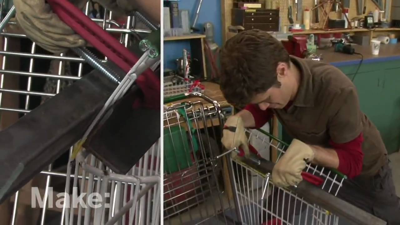 Maker Workshop - Shopping Cart Chair on MAKE: television