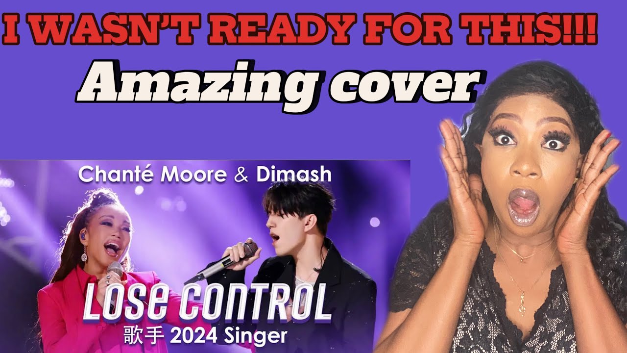 Perfect match!!! - Dimash & Chanté Moore - Lose Control (I Am Singer 2024, HUNAN TV) REACTION