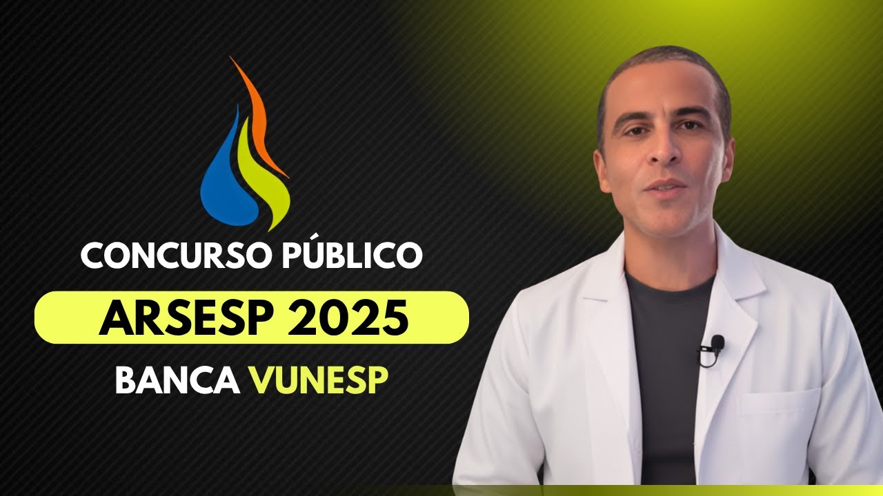 CONCURSO ARSESP 2025 - PORTUGUÊS VUNESP