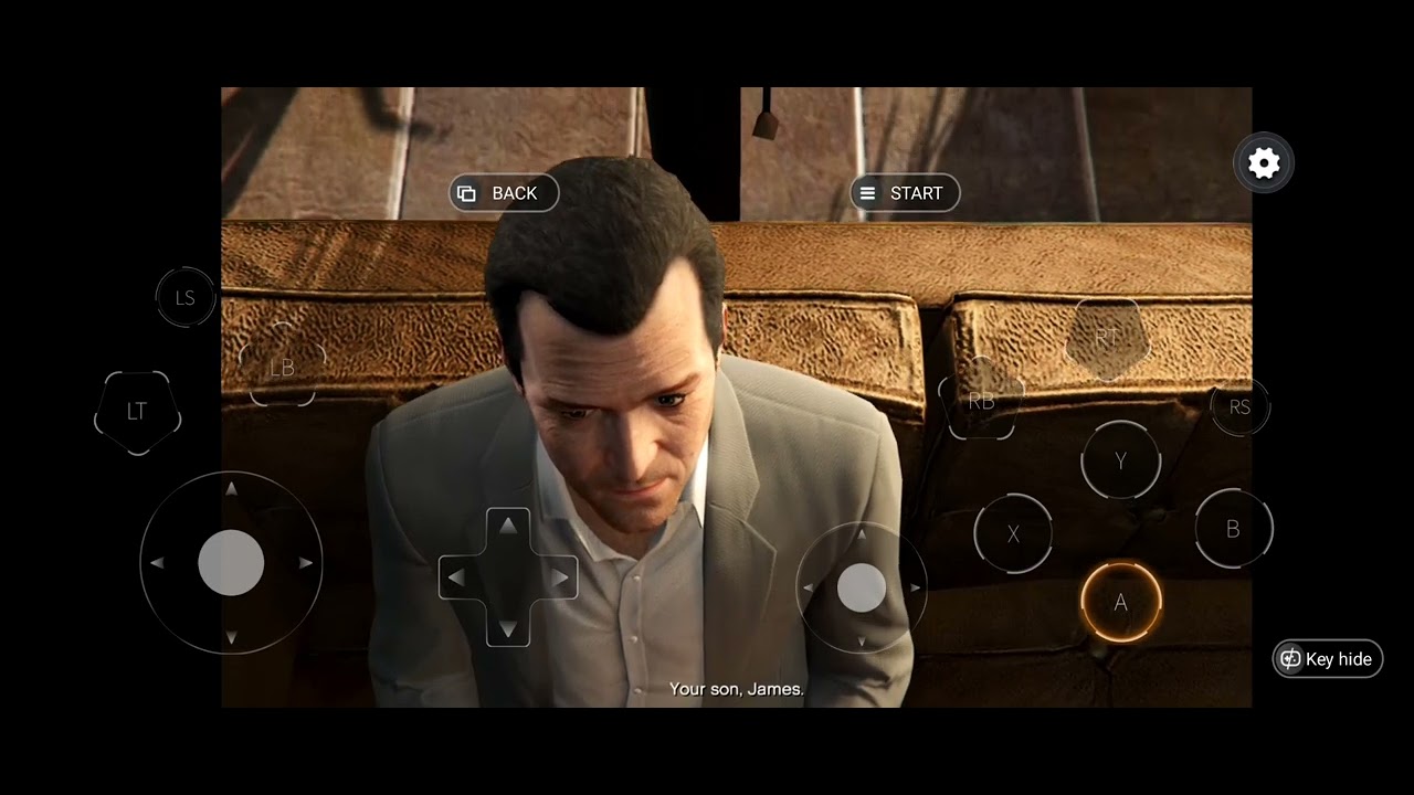 playing GTA 5 on mobile using mogul cloud gaming