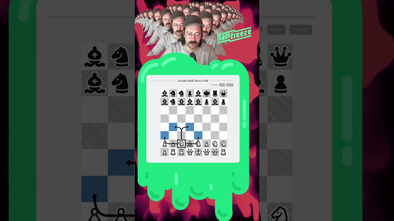 I am the epitome of really bad chess #puzzmo  #chesstok #getgood