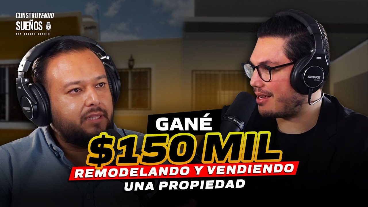 FLIPPING en asociación: ¿Cómo GANAR DINERO remodelando casas? 🏡 | Brando Angulo