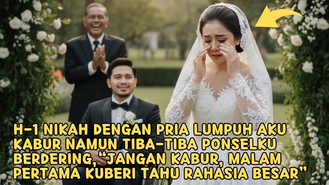 Dinikahkan dengan Pria Lumpuh, Aku Syok Saat Malam Pertama Ternyata Ini Alasannya