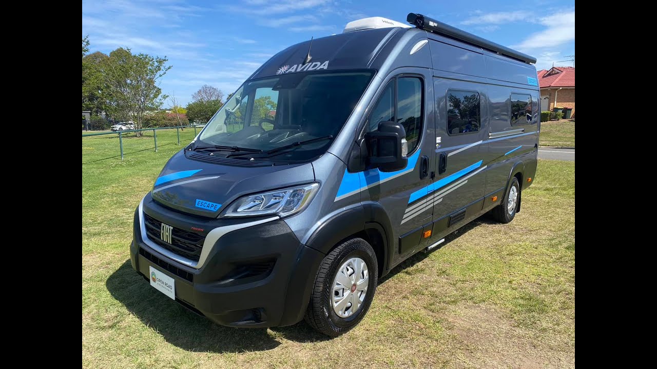U1194 Avida Escape ONLY 3,000KM’S DROP DOWN BED - OPEN ROAD MOTORHOMES, Stop Dreaming, Start Living!