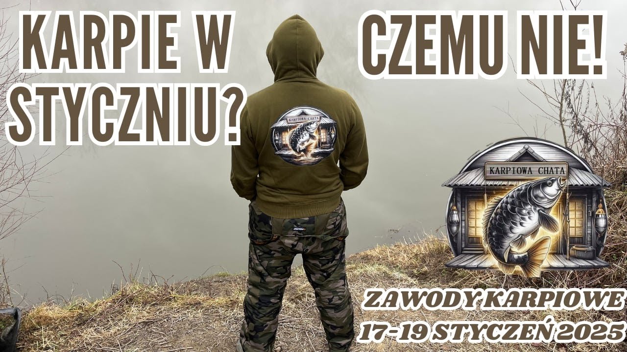 Pierwsze Zimowe Zawody Karpiowe Kanał Połaniec