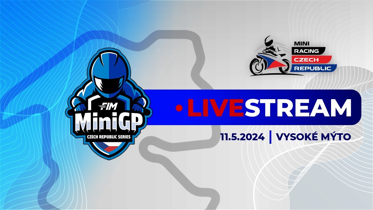 FIM MiniGP Czech Republic Series & MČR Miniracing - VYSOKÉ MÝTO 11.5.2024
