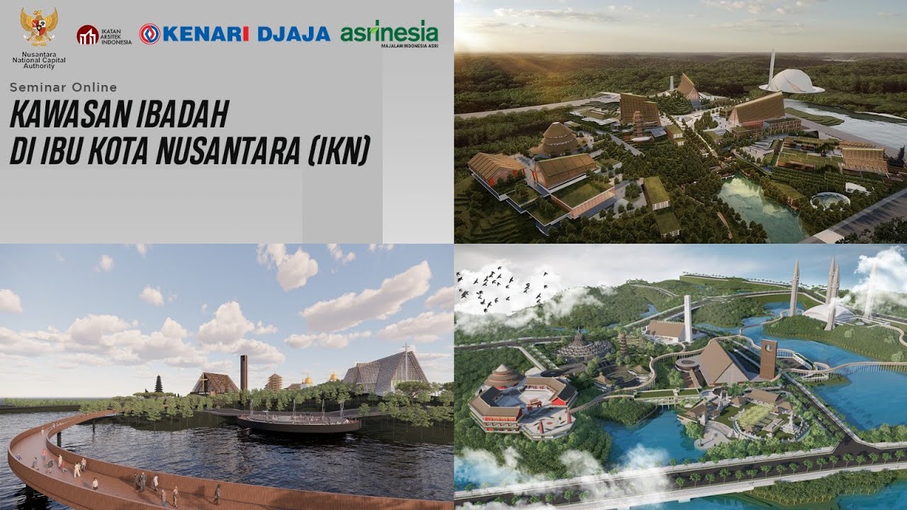 Zoom Webinar Kawasan Ibadah di Ibukota Nusantara