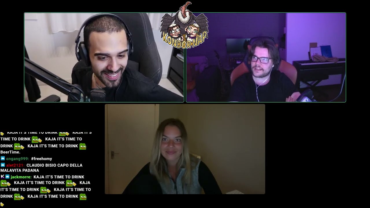 KONDOR NAP #3 PARTE 1 w/ Enkk, Kaja & Dario Moccia