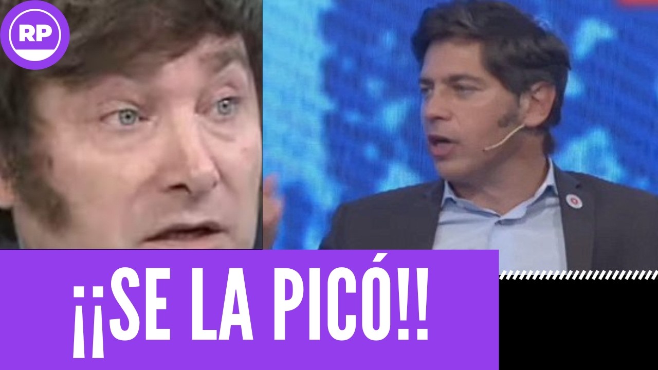 Axel Kicillof EXPLOTÓ contra Milei
