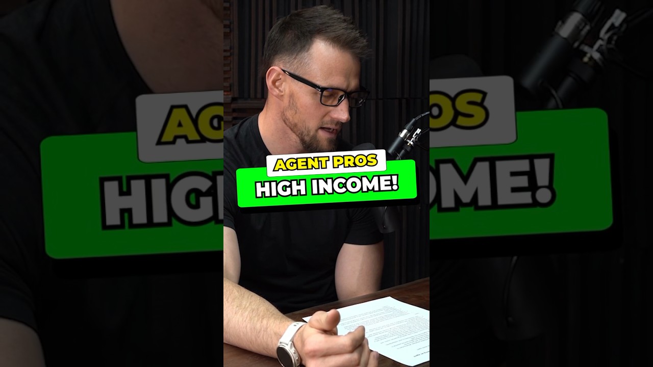 Pros of Becoming a Real Estate Agent: Potential for High Income! #shorts