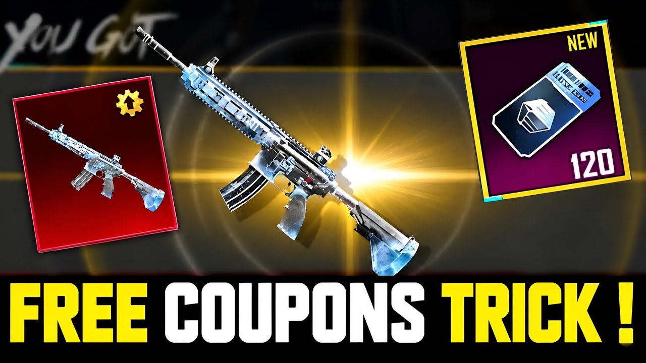 120+ Classic Crate Coupon TRICK | How to Get CLASSIC COUPON | M416 GLACIER CLASSIC CRATE IN BGMI