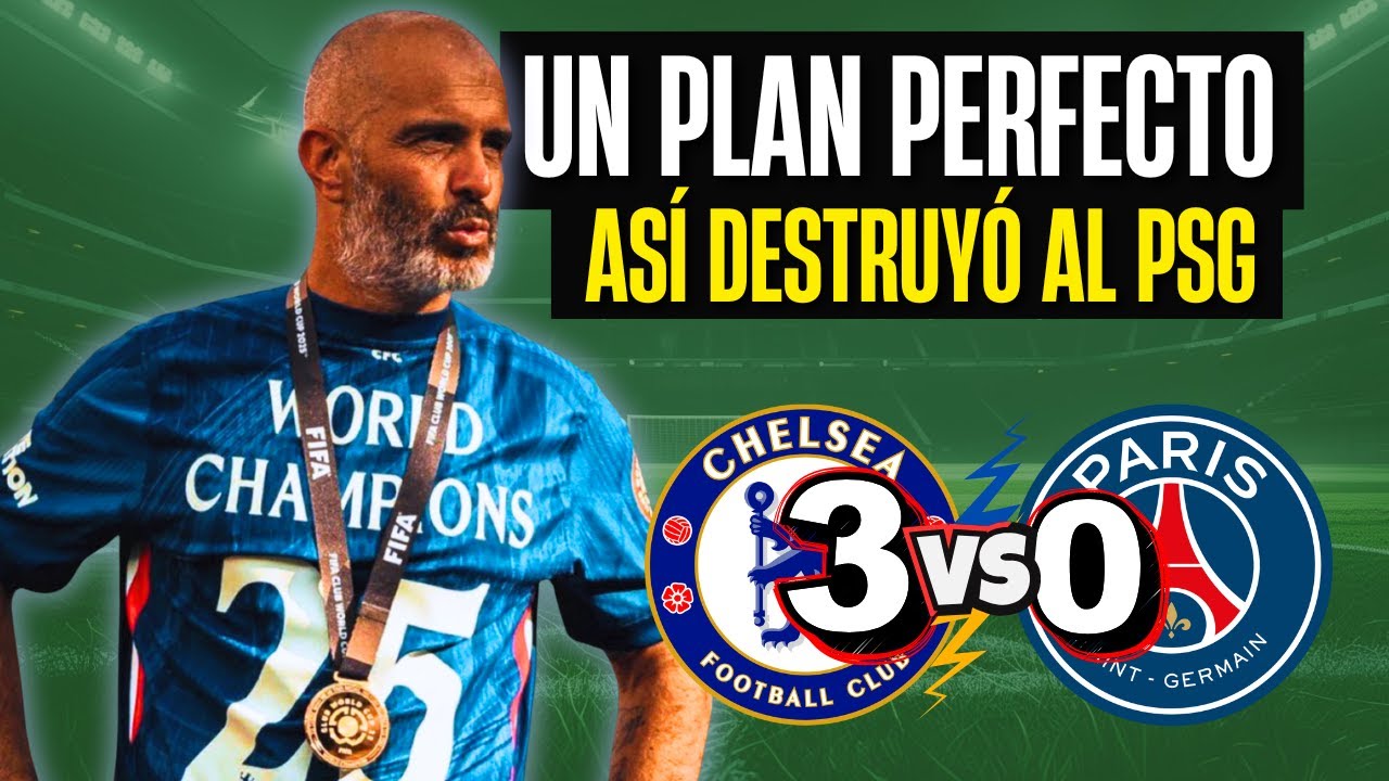 La Masterclass TÁCTICA de Maresca que destrozó al PSG de Luis Enrique