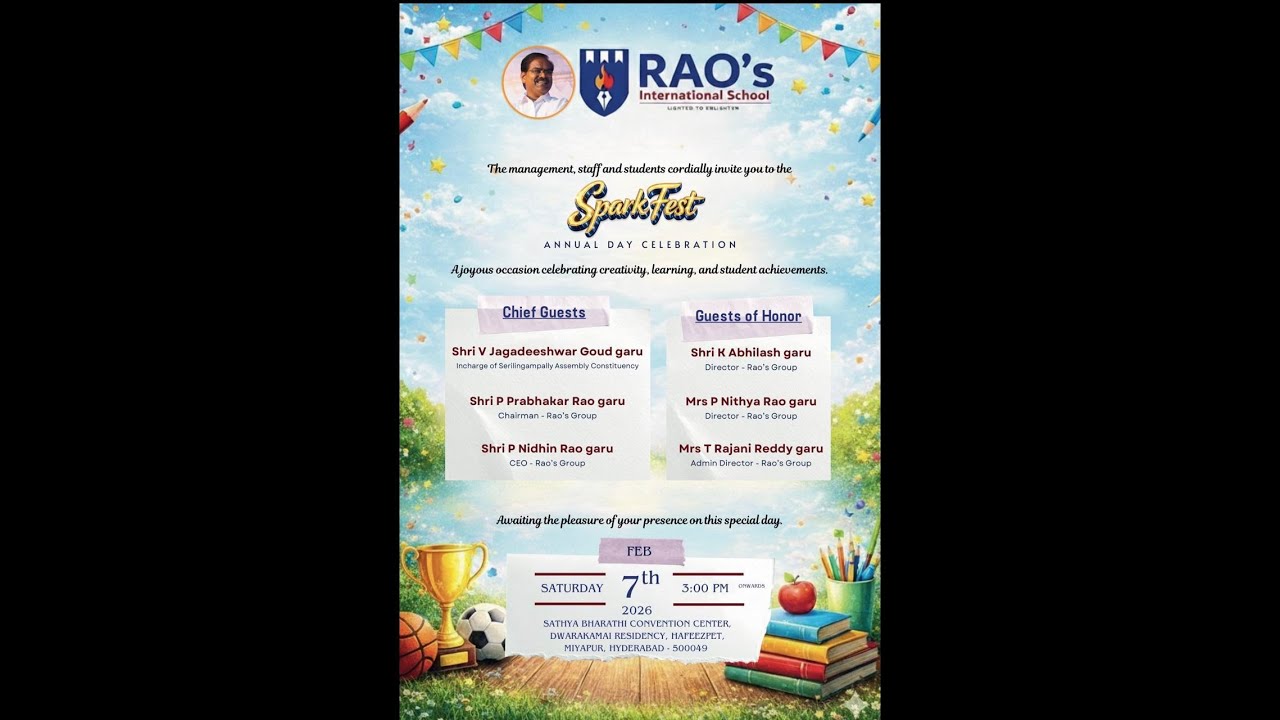 RAO'S International school & KLEOS International school || Annual Day Celebrations