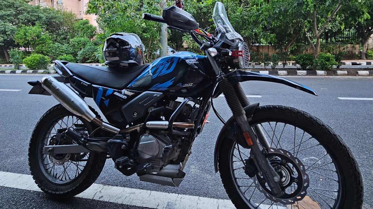 Performance Exaust for Xpulse 200 4V! MotoWings Coustom Exaust!! #xpulse4v #modifications