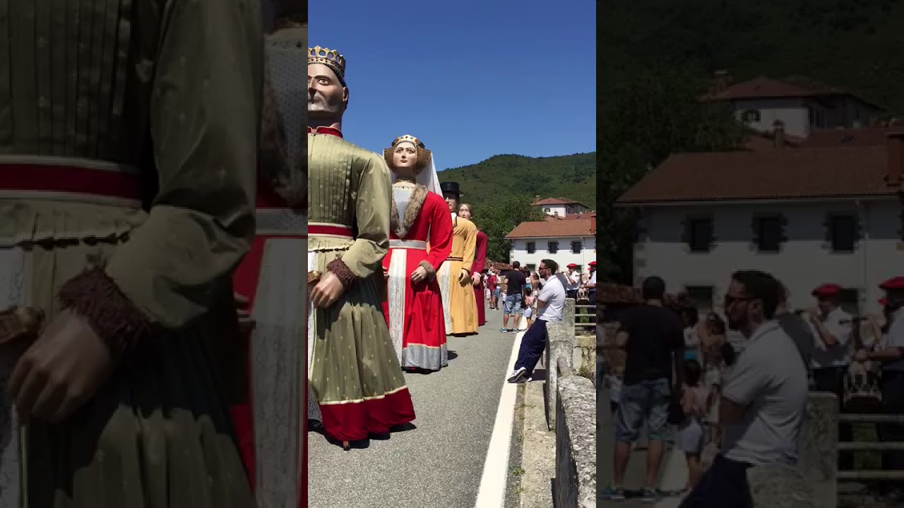 Gigantes de Aoiz en Oroz Betelu