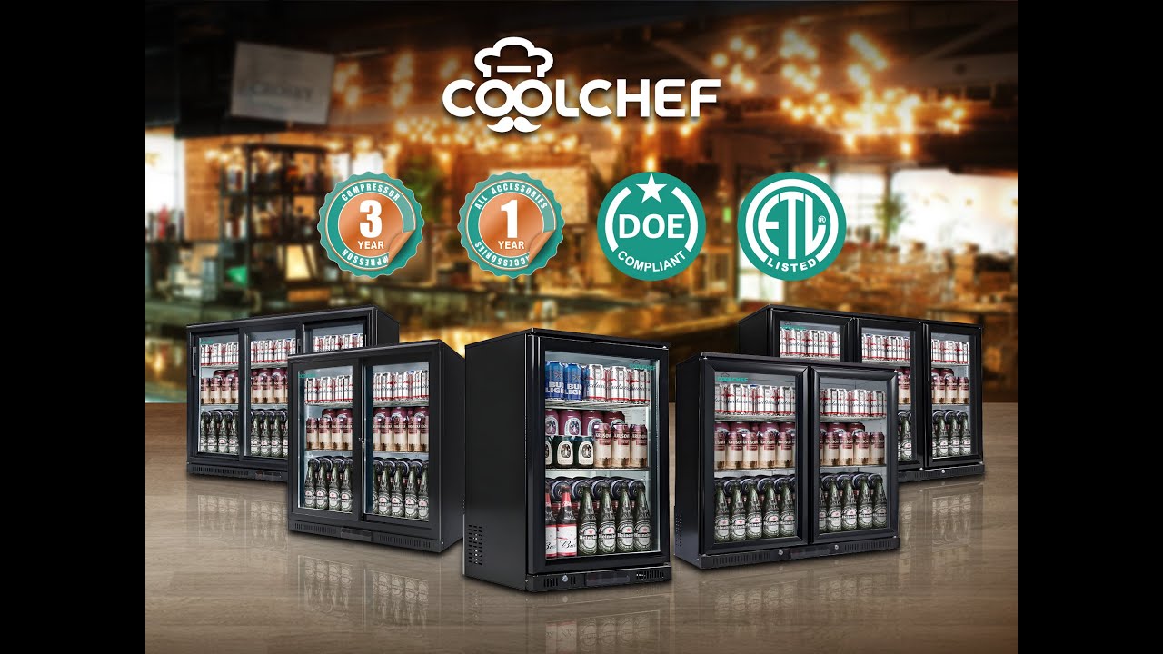 Back Bar Cooler Shelving & Interior Layout | COOLCHEF