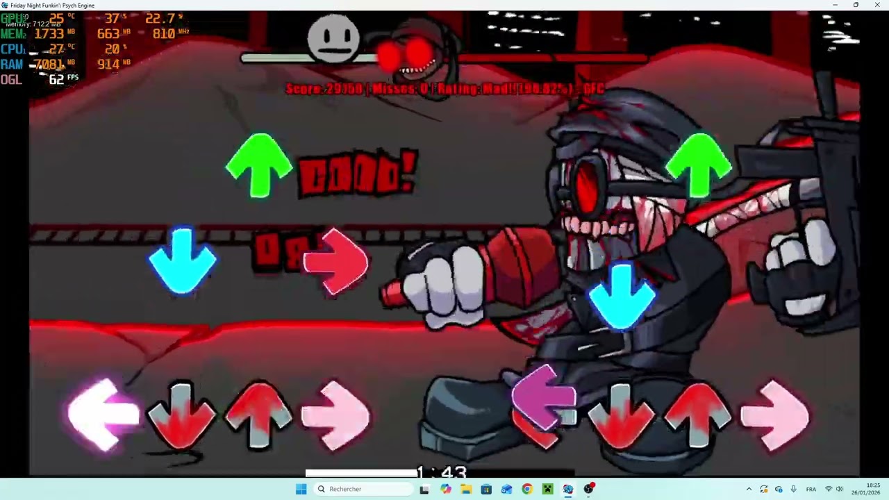 FNF| The-end-V2 hank VS Chaser Cover WIP2