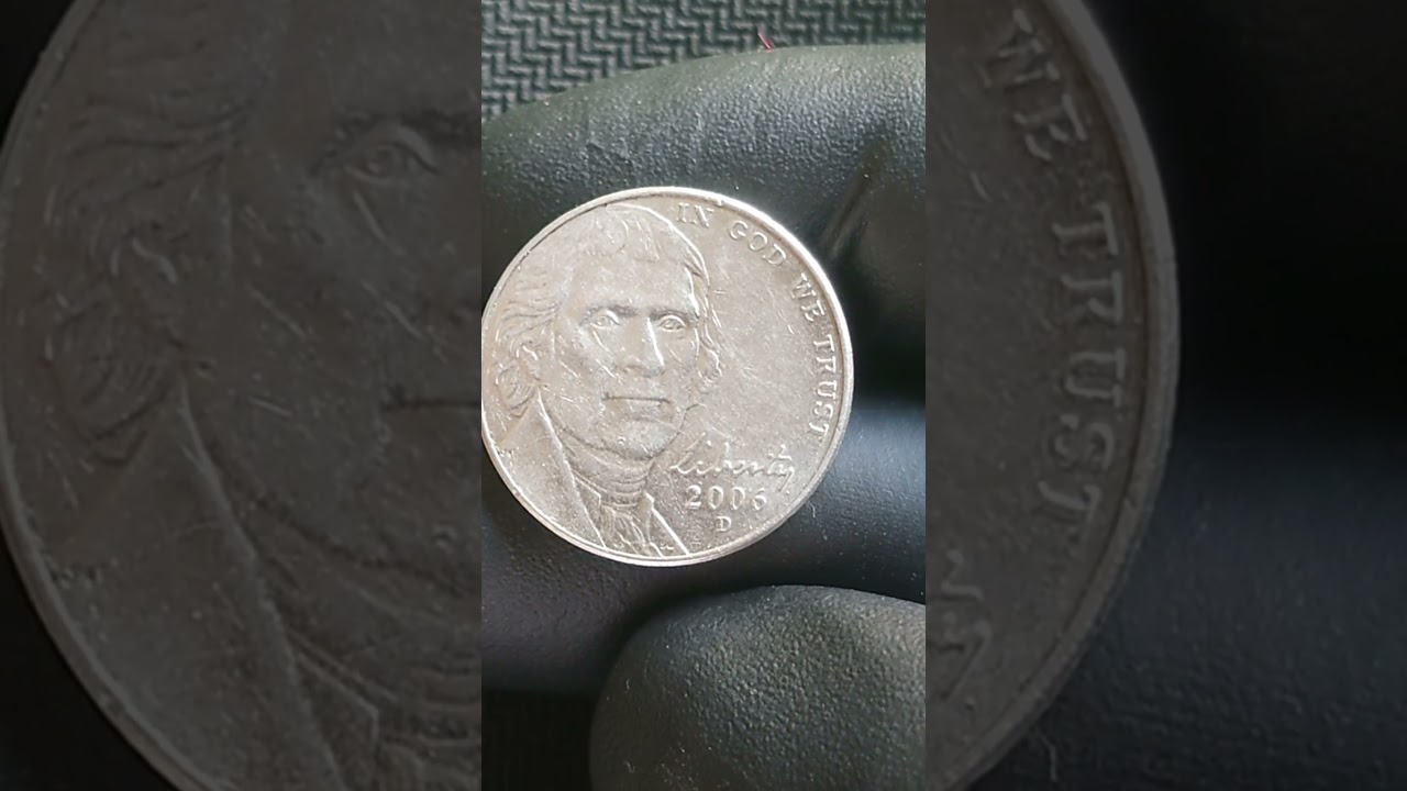 Внимание, миллионер! Ультраредкая никелевая монета Джефферсона 2006 года выпуска, номиналом 87 ми...