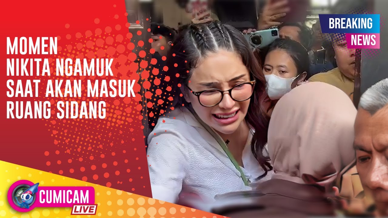 BREAKING NEWS! Nikita Mirzani Ngamuk Ke Polisi Saat Masuk Ruang Sidang!