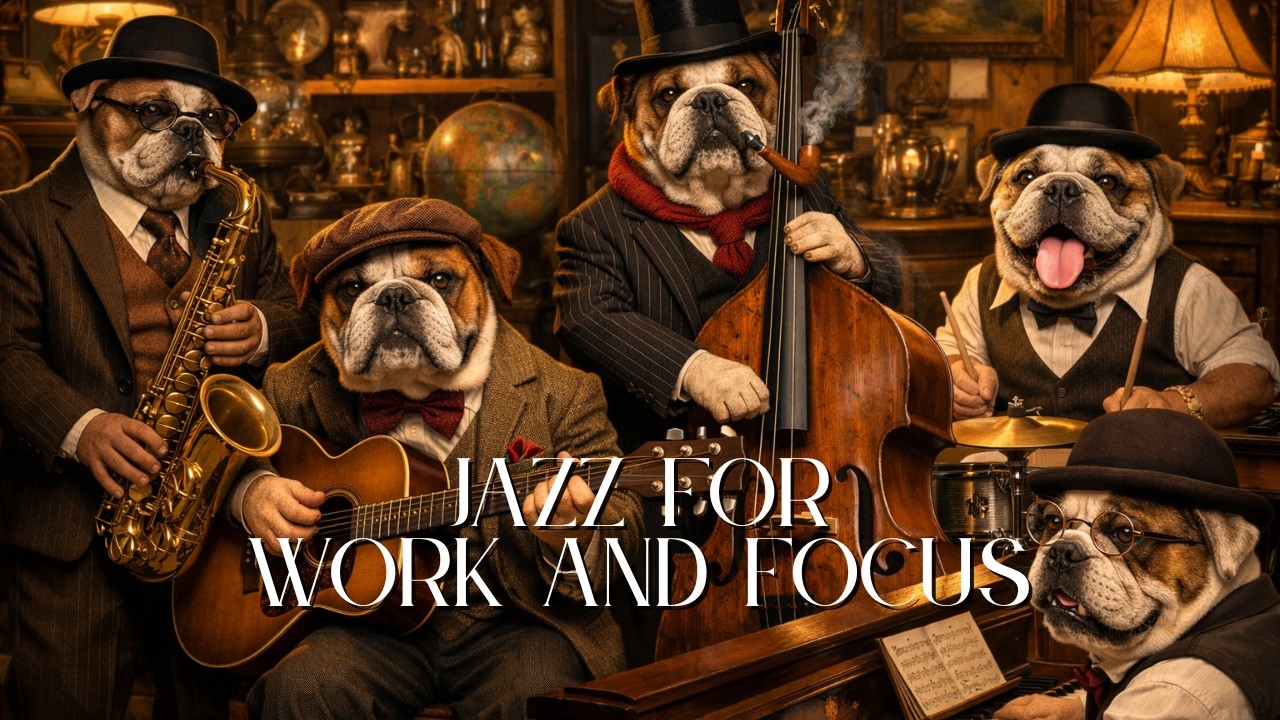 🐶🎷 SNOUT & SHADOWS 🎻🐶 ДЖАЗ ДЛЯ РАБОТЫ И СОСРЕДОТОЧЕННОСТИ
