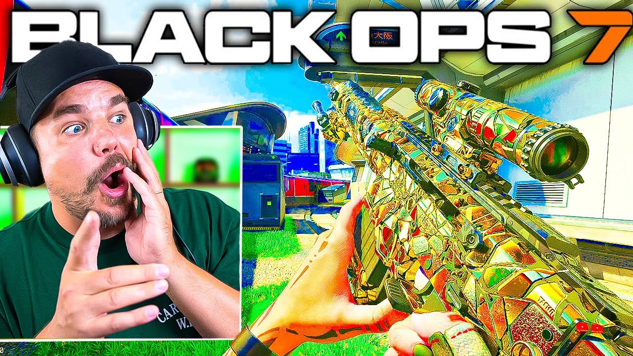 BLACK OPS 7: le CAMO OR 🥇 (Parametre Manette)