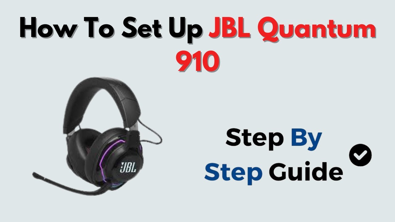 How to Set Up JBL Quantum 910 – Gaming Setup for PC, Console, Mic & Sound