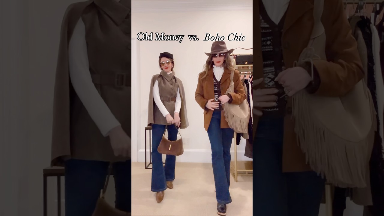 Old Money OR Boho Chic? #aesthetic #style
