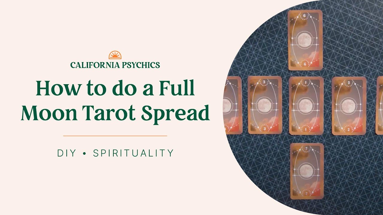 How to do a Full Moon Tarot Spread - DIY Spirituality
