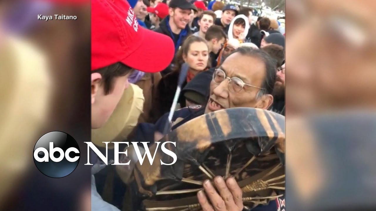 Trump says students in viral confrontation 'were treated unfairly'