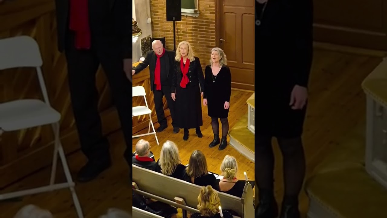 O Helga Natt med Åke, Agneta och Ulrika 
