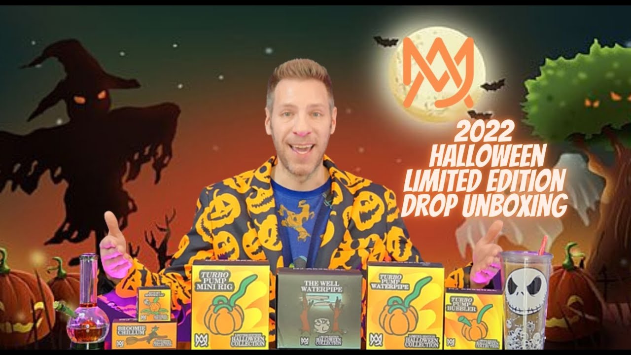 2022 MJ Arsenal Halloween Limited Edition Glass Unboxing