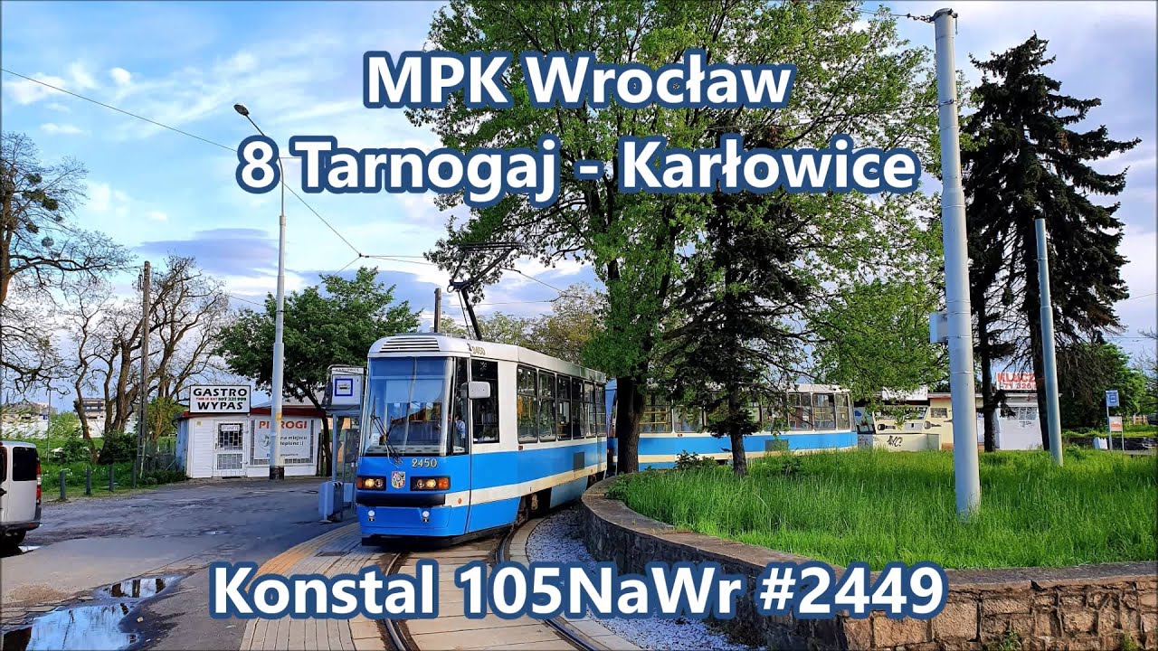 MPK Wrocław - linia 8, Konstal 105NaWr #2449