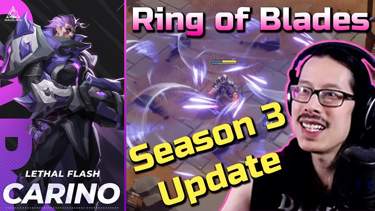 Season 3 Update: Starter Ring of Blades Lethal Flash Carino - Torchlight Infinite Build Guide
