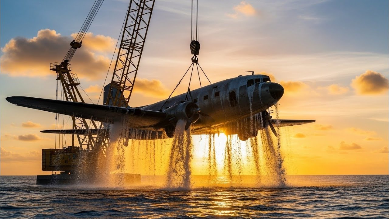 I Found a Plane Underwater and Restored It to Fly Again