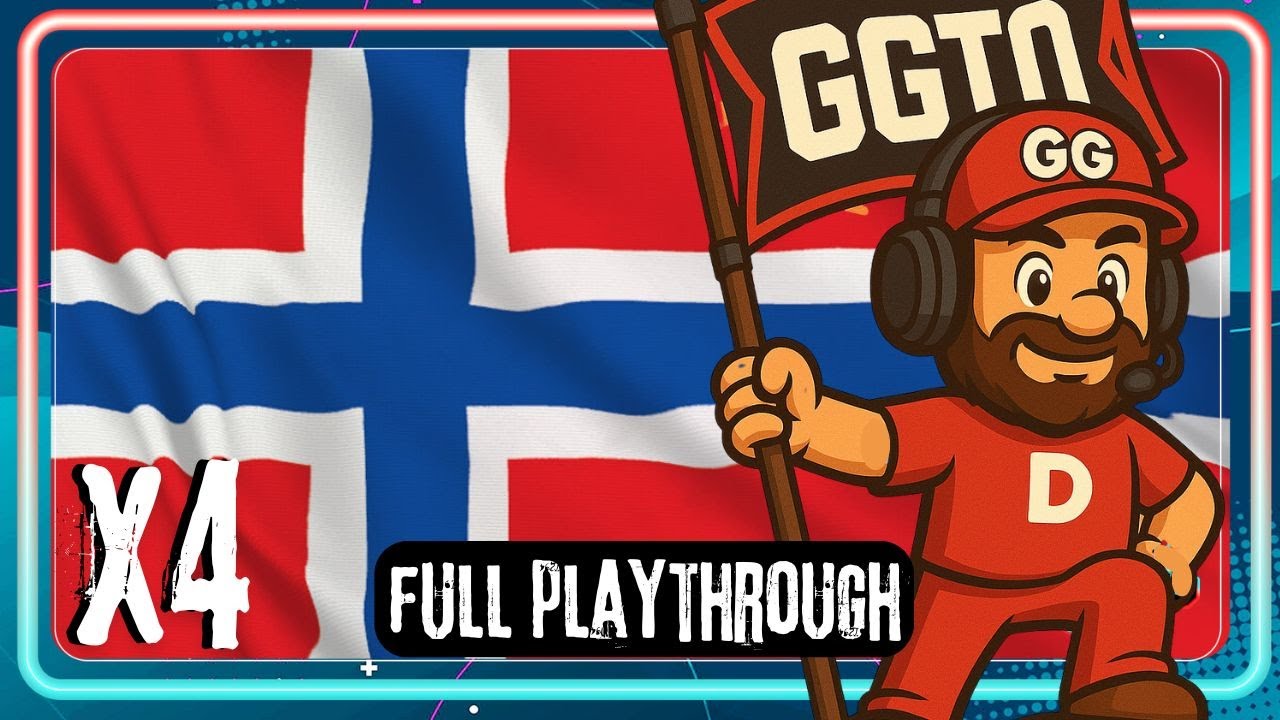 Conflict of Nations – Norway 4x speed gameplay (Full Playthrough)