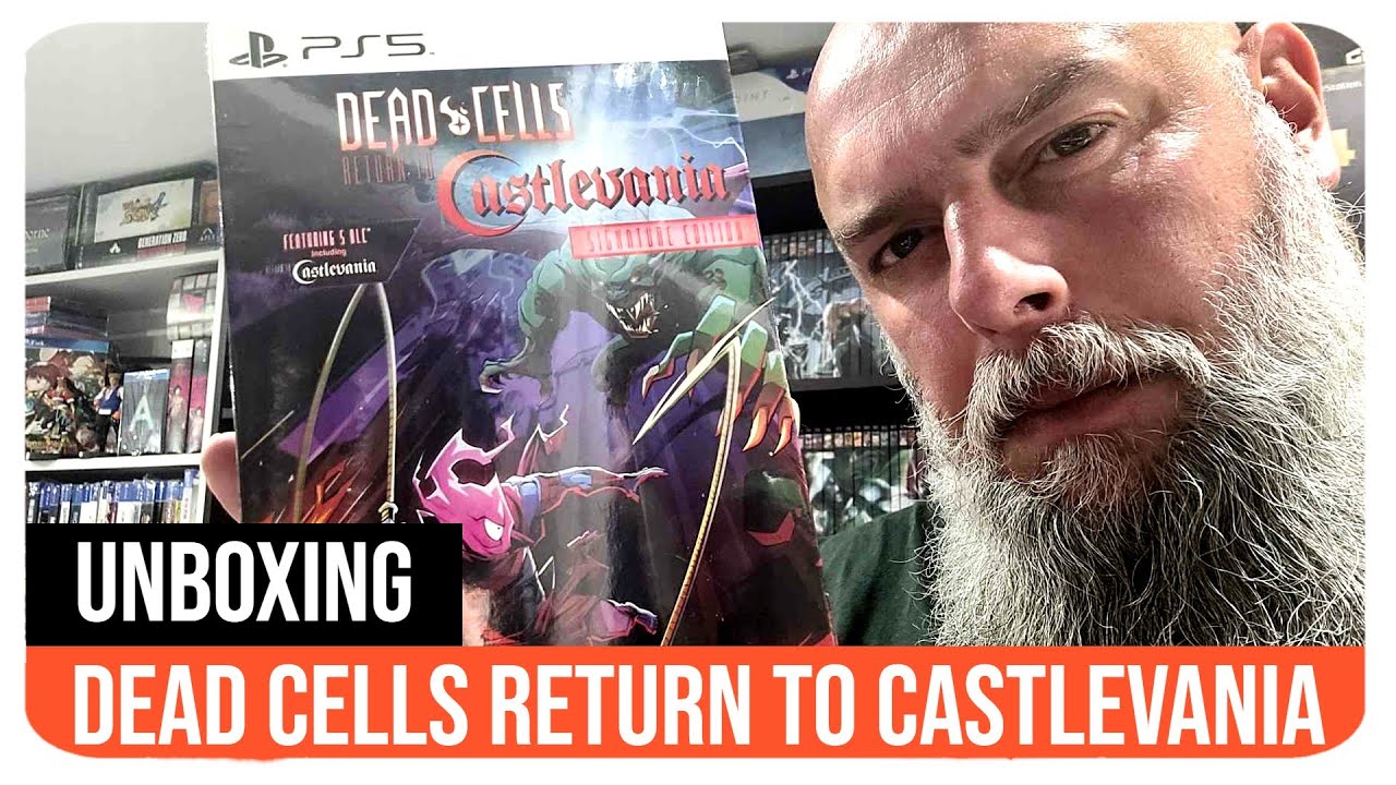 UNBOXING - DEAD CELLS RETURN TO CASTLEVANIA - UNE SIGNATURE EDITION BIEN FOURNIE !