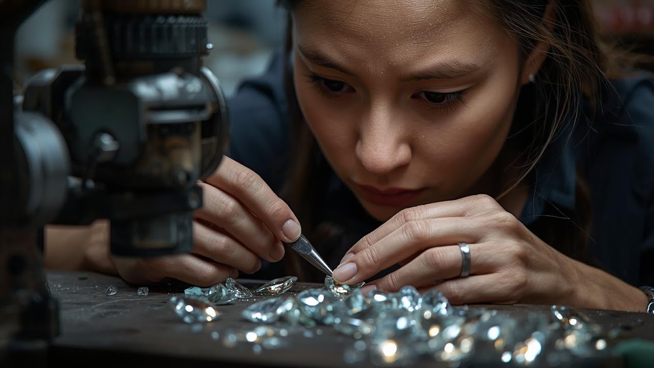 COMO FACETAR A COROA NA LAPIDAÇÃO MINI PORTUGUESA