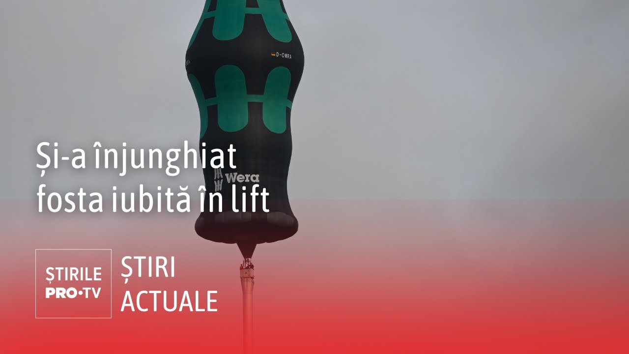 De ce purta o șurubelniță asupra lui individul care și-a înjunghiat fosta iubită în lift