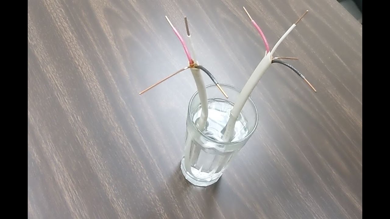 Romex Type NM Cable - Water Intrusion Test