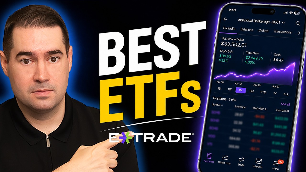 Лучшие ETF для инвестиций на ETRADE для начинающих