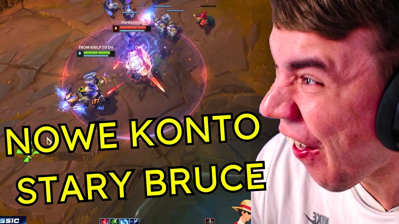 RANDOMBRUCE PŁACZE I ZMIENIA KONTO BO NIE MOŻE WYGRAĆ GRY