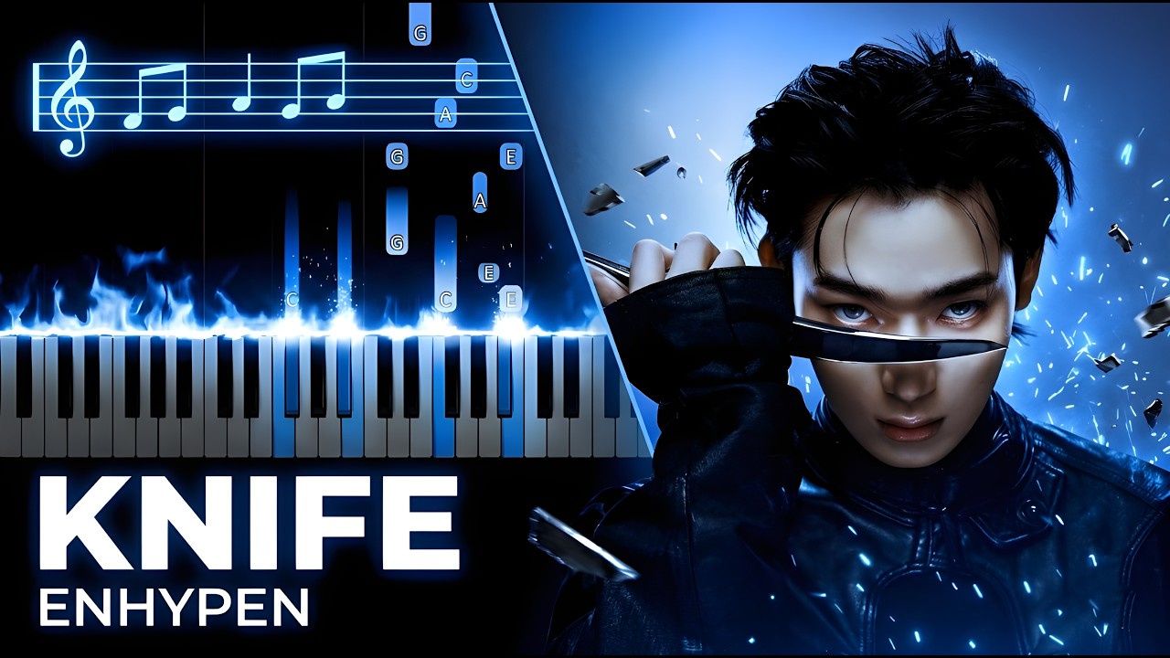 ENHYPEN (엔하이픈) 'Knife' | Piano Tutorial & Sheet Music