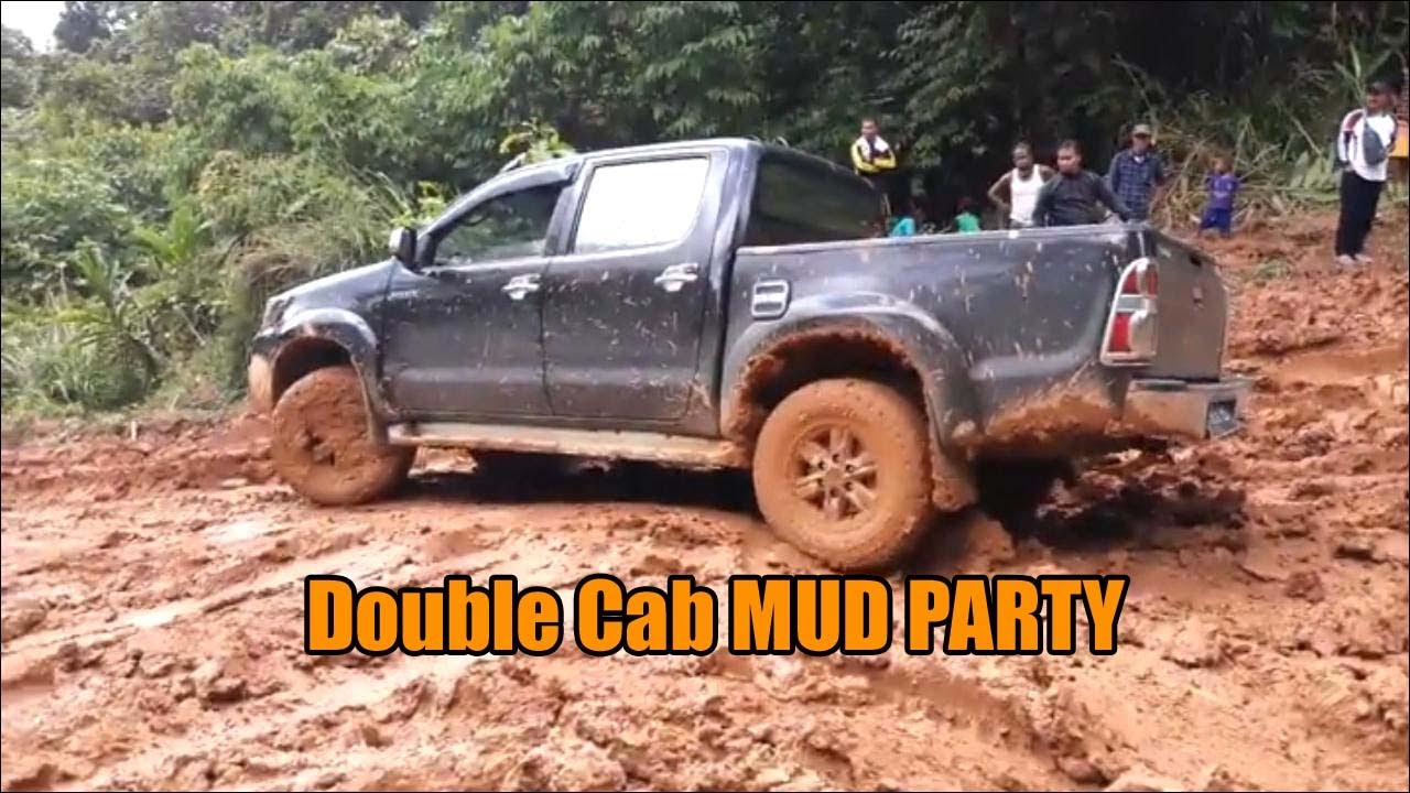 4x4 Double CAB MUD PARTY | Toyota Hilux | Mitsubishi Triton| Ford Ranger